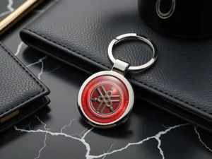 Yamaha Keychains Women Minimal Stainless Look